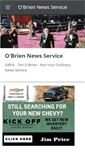 Mobile Screenshot of obriennewsservice.com